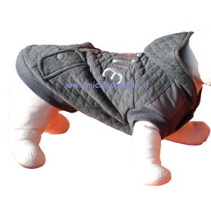 Cappottino grigio Camon – con cappuccio per cane