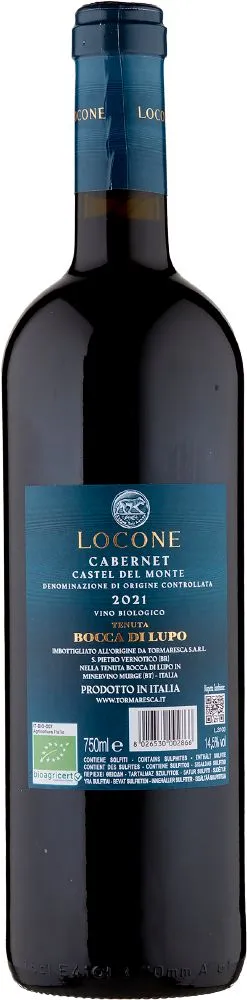 LOCONE CASTEL DEL MONTE CABERNET DOC 75CL - immagine 2