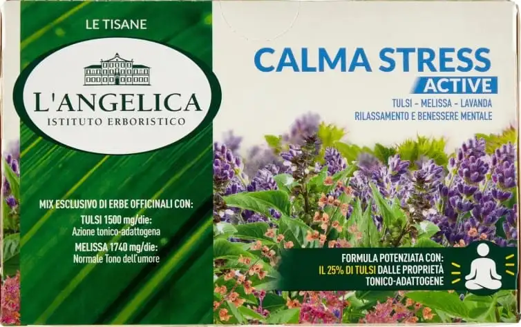 L’ANGELICA TISANA CALMA STRESS ACTIVE 36GR