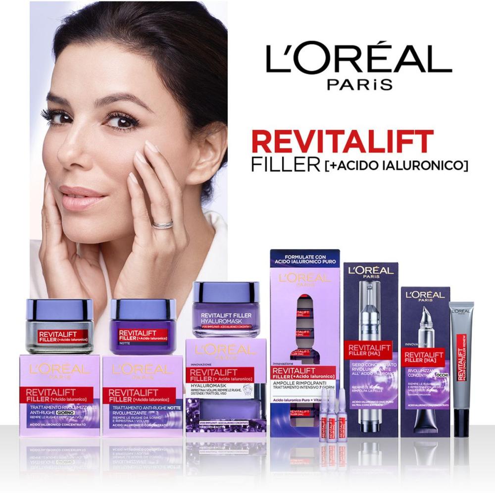 L’Oréal Paris Crema Viso Notte Revitalift Filler 50 ml - immagine 4