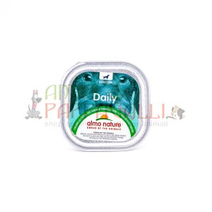 Almo Nature Daily Agnello e patate 100g – patè vaschetta umido cani