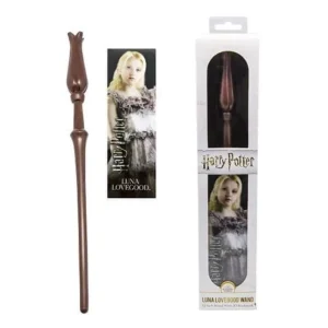 Bacchetta e Segnalibro 3D di Luna Lovegood