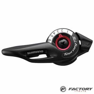 Comando cambio shimano Tourney a leva 6 velocità destro