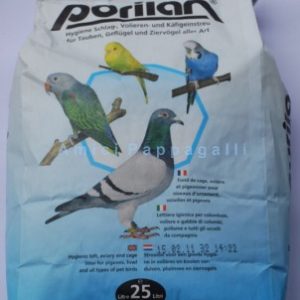 Porilan lettiera granulare  25lt – Sabbia igienica per i fondi delle gabbie degli uccelli