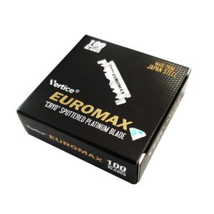 100 mezze lamette da barba Euromax Cryo Sputtered