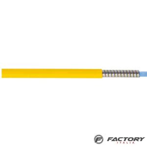 Guaina freno bicicletta Ø 5 mm con teflon giallo