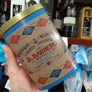 Barbero Scatolina Metallo Giandujotti Toronjotto