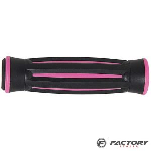 Manopole bici BRN america gomma morbida rosa
