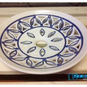 Piatto luce per lampada a soffitto in terracotta Lampadario a Sospensione Teril11