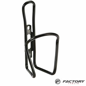 Portaborraccia bici in alluminio nero lusso
