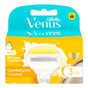 Lame di ricambio GILLETTE VENUS ComfortGlide COCONUT skin cushion 5 lame – 3 pz