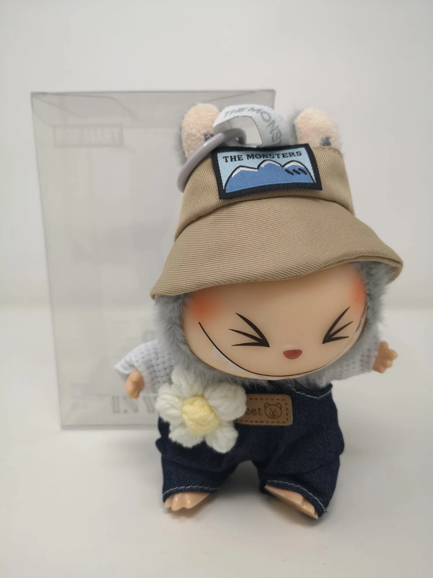 Labubu Style – Peluche Portachiavi con vestito (13) come nella foto - immagine 2