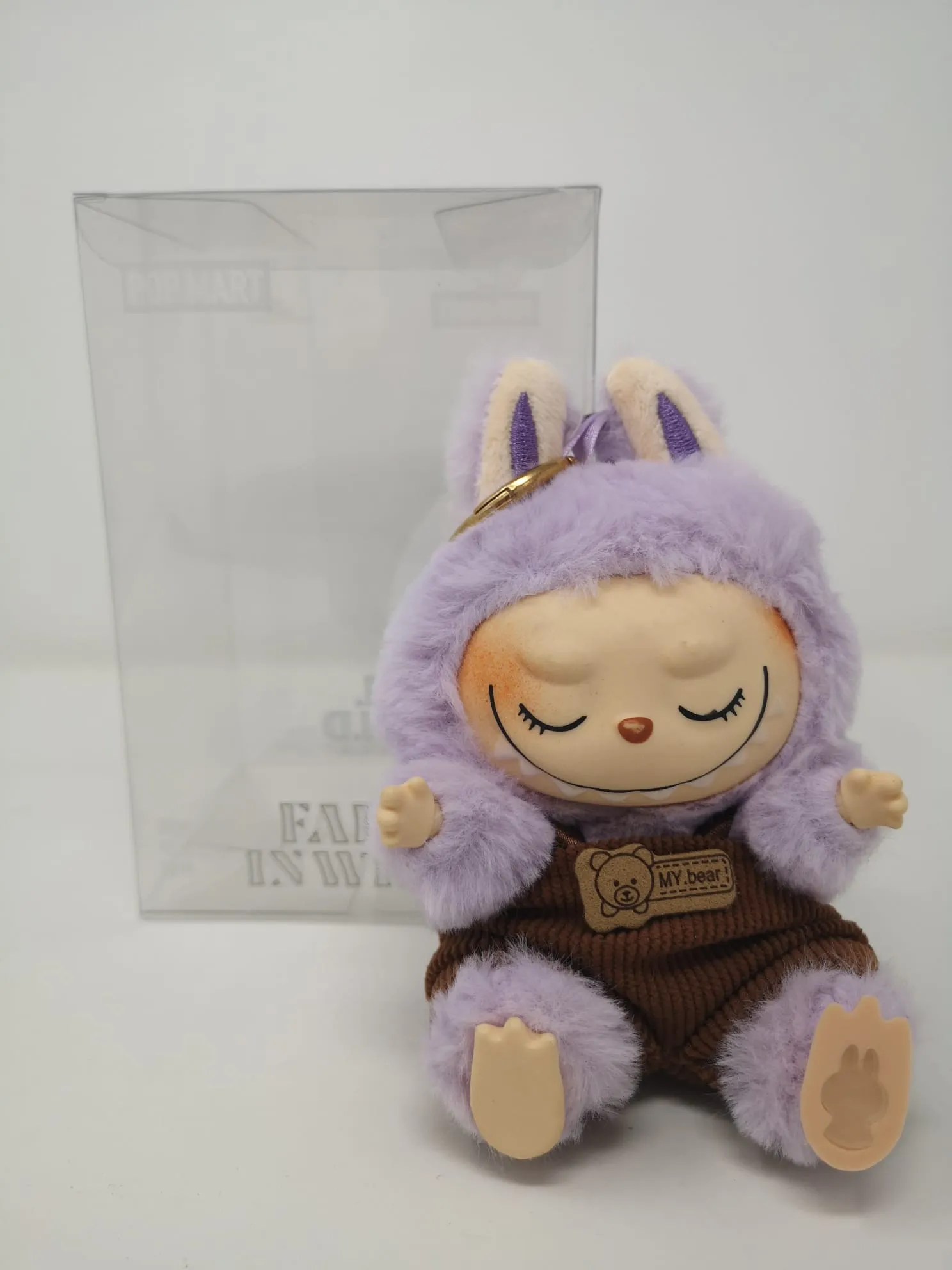 Labubu Style – Peluche Portachiavi con vestito (5) come nella foto - immagine 2