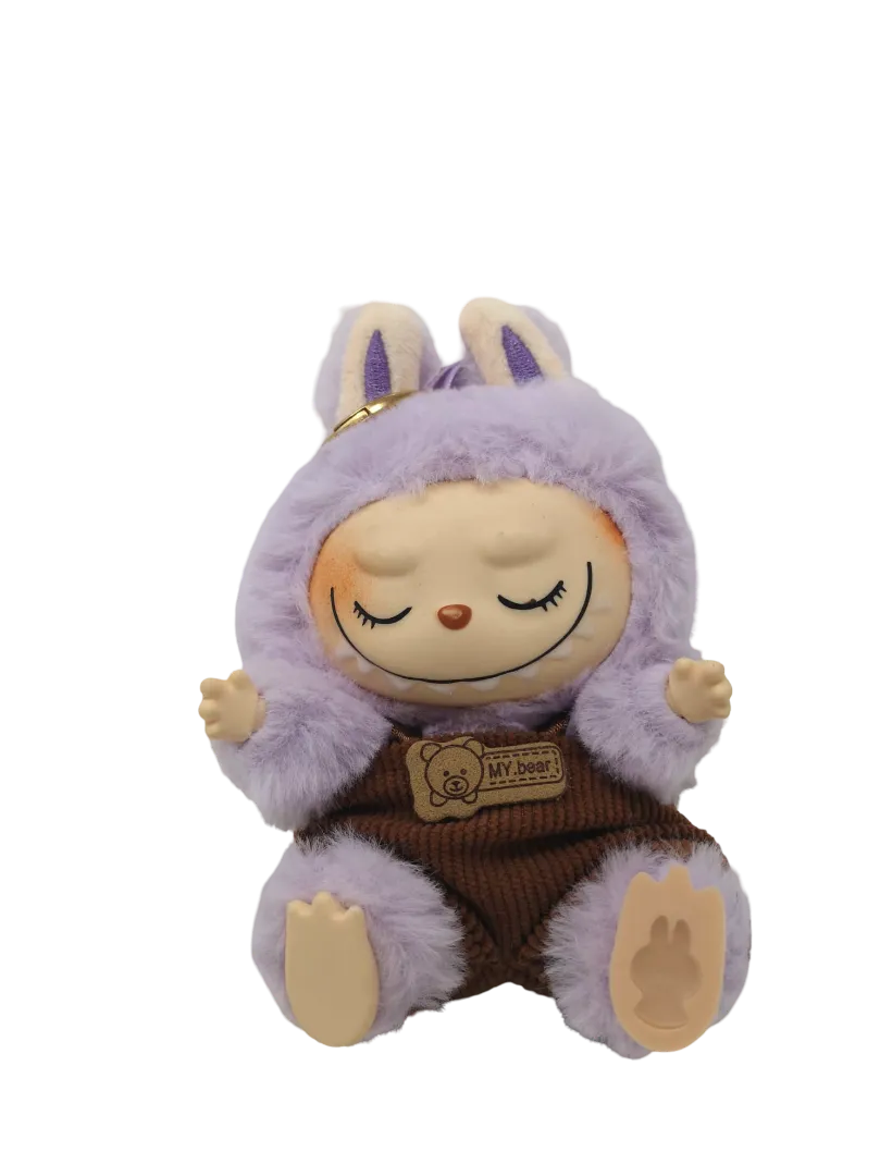 Labubu Style – Peluche Portachiavi con vestito (5) come nella foto
