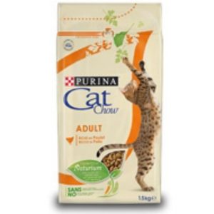 Purina Cat Chow Adult Pollo con Naturium 1500g – crocchette alimento secco gatti