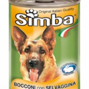 Simba Bocconi con Selvaggina pezzi 12xg1230 – scorta alimento umido per tutti i cani