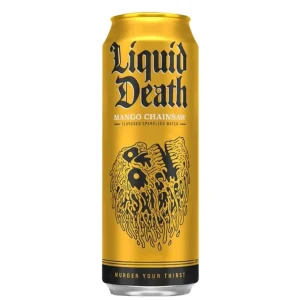 Liquid Death Chainsaw Mango