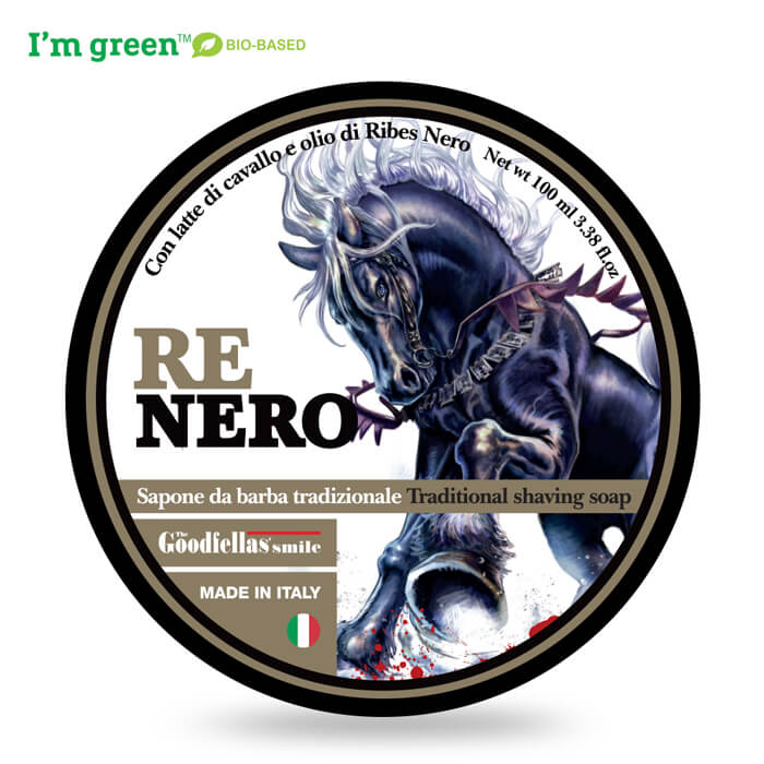 The Goodfellas’ smile sapone da barba Re Nero 100ml